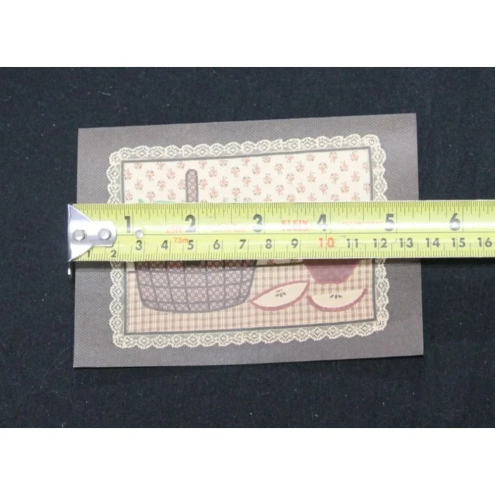 Vintage 1983 Mead Apple Country Stationery Set Cards Envelopes Paper 166 Pieces